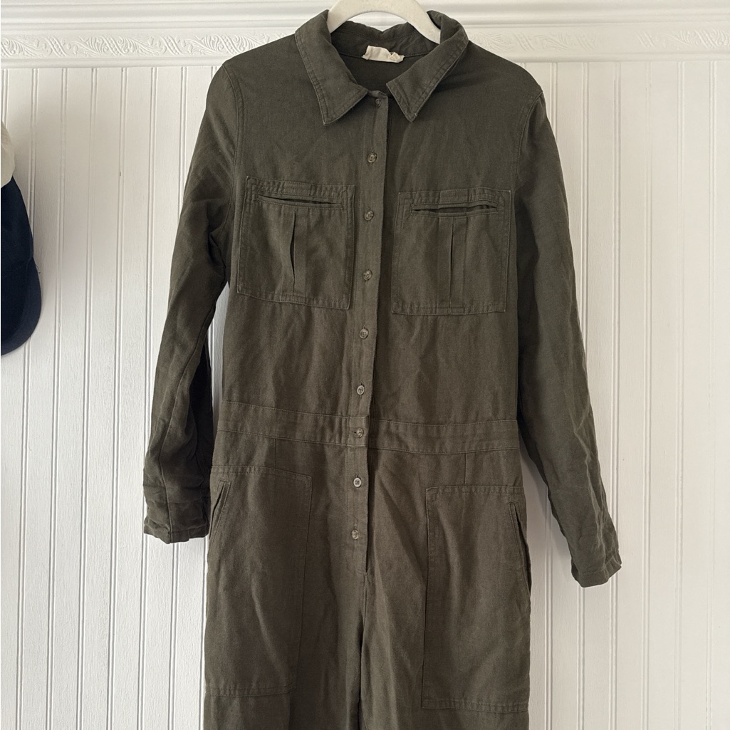 Paris Brand Olive Green Jumpsuit